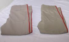 Calças de beisebol juvenil grande L 30-32" LOTE DE 2 (cinza com listras vermelhas) comprar usado  Enviando para Brazil