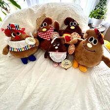 Used, Vintage 1984 Nestle Morsel Complete Family Plush Set Of 5 with Hang Tags for sale  Shipping to South Africa