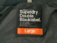 Superdry double black for sale  LIVERPOOL