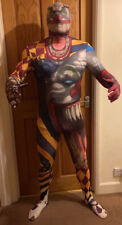 Official Adult Killer Clown Morphsuit Men`s Halloween Fancy Dress Costume XL! for sale  Shipping to South Africa