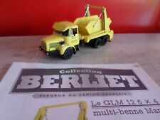 1/43 Berliet GLM 12 6x4 Multi benne Marrel Truck Camion LKW Ixo Hachette d'occasion  Fruges