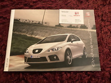 Seat leon brochure for sale  THATCHAM