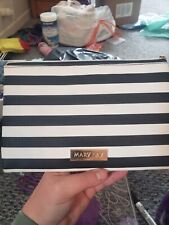 Bolsa de cosméticos Mary Kay - listra branca preta rosa por dentro comprar usado  Enviando para Brazil