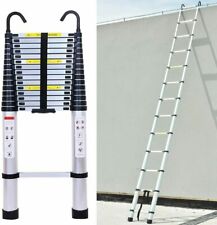 Telescoping Ladder 6.2M/20.3ft Aluminum Extension Folding Ladder with 2 Hooks for sale  USA