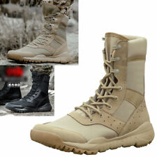 Mens Desert Boots Army Hiking Combat Military Tactical Boots Lightweight Breath for sale  Shipping to South Africa