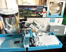 Nintendo Wii White Video Game Console Bundle With Accessories And Games for sale  Shipping to South Africa