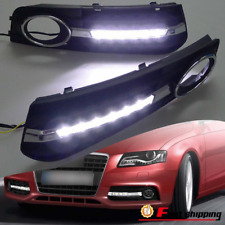 Usado, Fit 2008 2009 2010 2011 2012 Audi A4 tampa de luzes de neblina LED com lâmpadas DRL + conjunto de fiação comprar usado  Enviando para Brazil