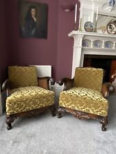 pair edwardian chairs for sale  LONDON