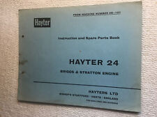 Hayter mower briggs for sale  ANDOVER