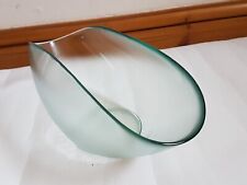Vase glass transparent for sale  BOLTON