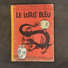 Tintin lotus bleu d'occasion  Rivière