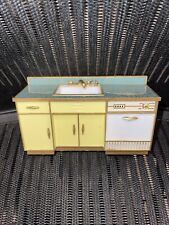 Vintage Ideal Petite Princess Fantasy Furniture Kitchen Sink & Dishwasher, used for sale  Shipping to South Africa