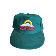 Vintage Telluride Colorado Green Embroidered Strapback Hat by Pins & Patches for sale  Shipping to South Africa
