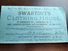 Vintage swartouts clothing for sale  High Point