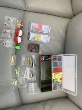 Kit de iscas de pesca, caixa de equipamento de pesca atualizada com equipamento incluído, usado comprar usado  Enviando para Brazil