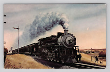 Postcard locomotive train for sale  Florence