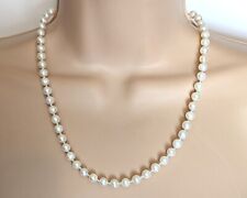Pearl necklace sterling for sale  MANSFIELD