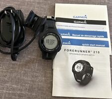 Relógio esportivo Garmin Forerunner 210 preto GPS. Suavemente usado em ótimo estado comprar usado  Enviando para Brazil