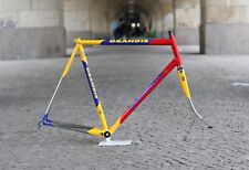 Grandis Columbus MAX OR Frame / 59 cm / network yellow blue Campagnolo slx tsx sl, used for sale  Shipping to South Africa