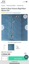shower riser kit for sale  NOTTINGHAM