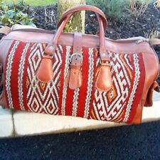 Vintage kilim leather for sale  PORTHMADOG