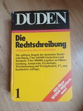 Duden rechtschreibung gebraucht kaufen  Berlin