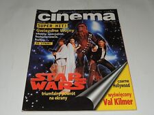 Cinema 6/1997 Polish magazine Star Wars, Vivica A. Fox Elisabeth Shue Val Kilmer, używany na sprzedaż  PL