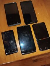 Lot Of 5 Used Cellphones, used for sale  Shipping to South Africa