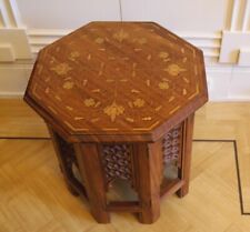 Octagonal inlaid indian for sale  LONDON