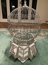 large white bird cage for sale  WARE