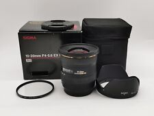 Lente grande angular Sigma 10-20mm f/3.5 EX DC HSM ELD SLD para Canon comprar usado  Enviando para Brazil