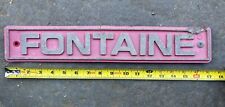 Fontaine trailer name for sale  Milford