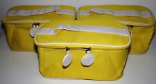 Yellow vanity case for sale  UTTOXETER
