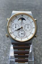 Elegant Seiko 7A48-7000 Quartz Chronograph with Moon Phase – Needs Attention na sprzedaż  PL