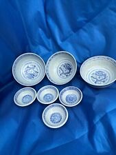 Bowls. chinese blue for sale  CARNFORTH