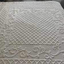 Chenille white fabric for sale  Benson