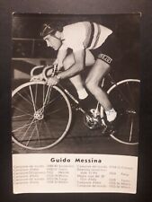 Cartolina ciclista guido usato  Parma