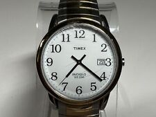 Vintage Masculino Timex Indiglo 08 Relógio de Quartzo Data, Veja o Vídeo comprar usado  Enviando para Brazil