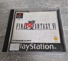 Final Fantasy VI 6 - PS1 PlayStation 1 Pal, usado segunda mano  Embacar hacia Argentina