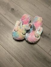 Pantuflas unicornio talla 3. Rosa  segunda mano  Embacar hacia Mexico