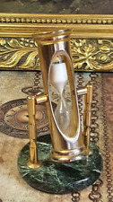 Vintage brass hourglass for sale  WAKEFIELD