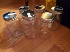 6 12 jars oz glass for sale  Breinigsville