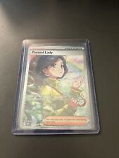 Pokémon TCG PARASOL LADY Paradox Rift 255/182 Holo Specjalna ilustracja Rzadka na sprzedaż  Wysyłka do Poland