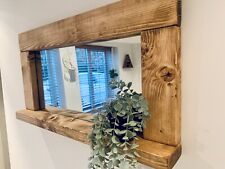 Handmade wooden mirror for sale  NORWICH