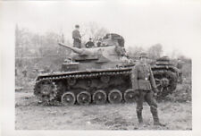 Deutscher Kampfpanzer Panzer III in Frankreich – Foto 2.WK SELTEN gebraucht kaufen  Hagenow