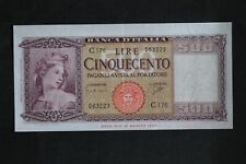 banconote 500 lire 1947 usato  Orsago