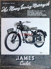 James cadet 125cc for sale  SIDCUP