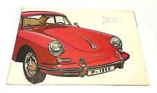 Porsche 356 Coupe Hardtop Cabriolet 356 B Prospekt Folheto Raro 9.59 1959 UAU comprar usado  Enviando para Brazil