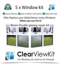 Used, 5 x Window kit Clear your failed UPVC double glazing window Clears Condensation for sale  Shipping to South Africa