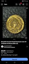 Gold roman coin for sale  Essex